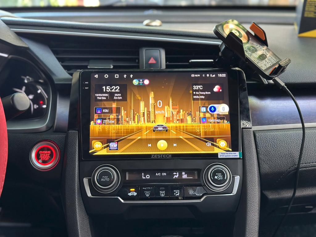 Màn Hình Honda Civic 2019 Chính Hãng - Lắp Đặt Tận Nơi Uy Tín chính hãng 2