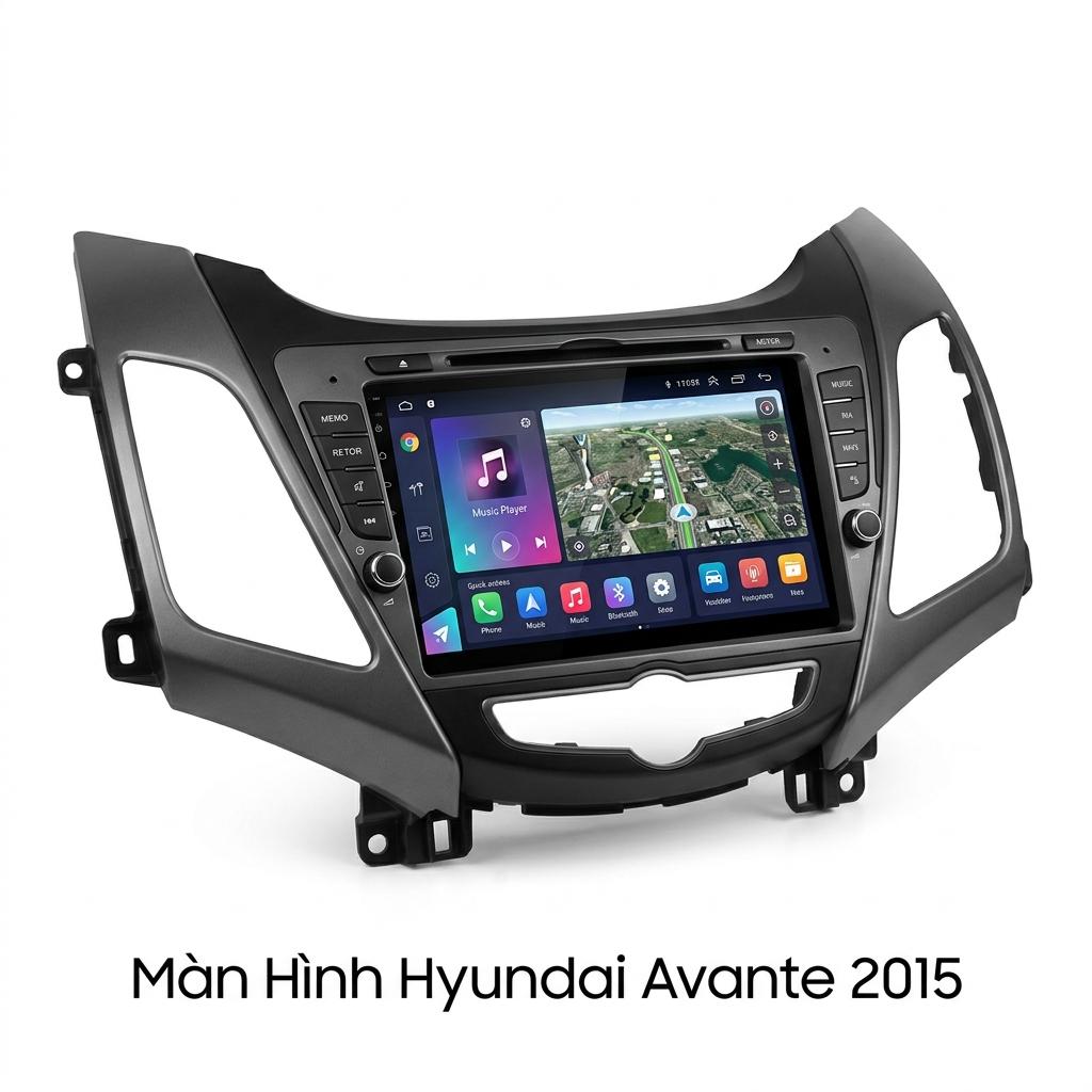 Màn Hình Hyundai Avante 2015 Chính Hãng - Lắp Đặt Tận Nơi Uy Tín chính hãng