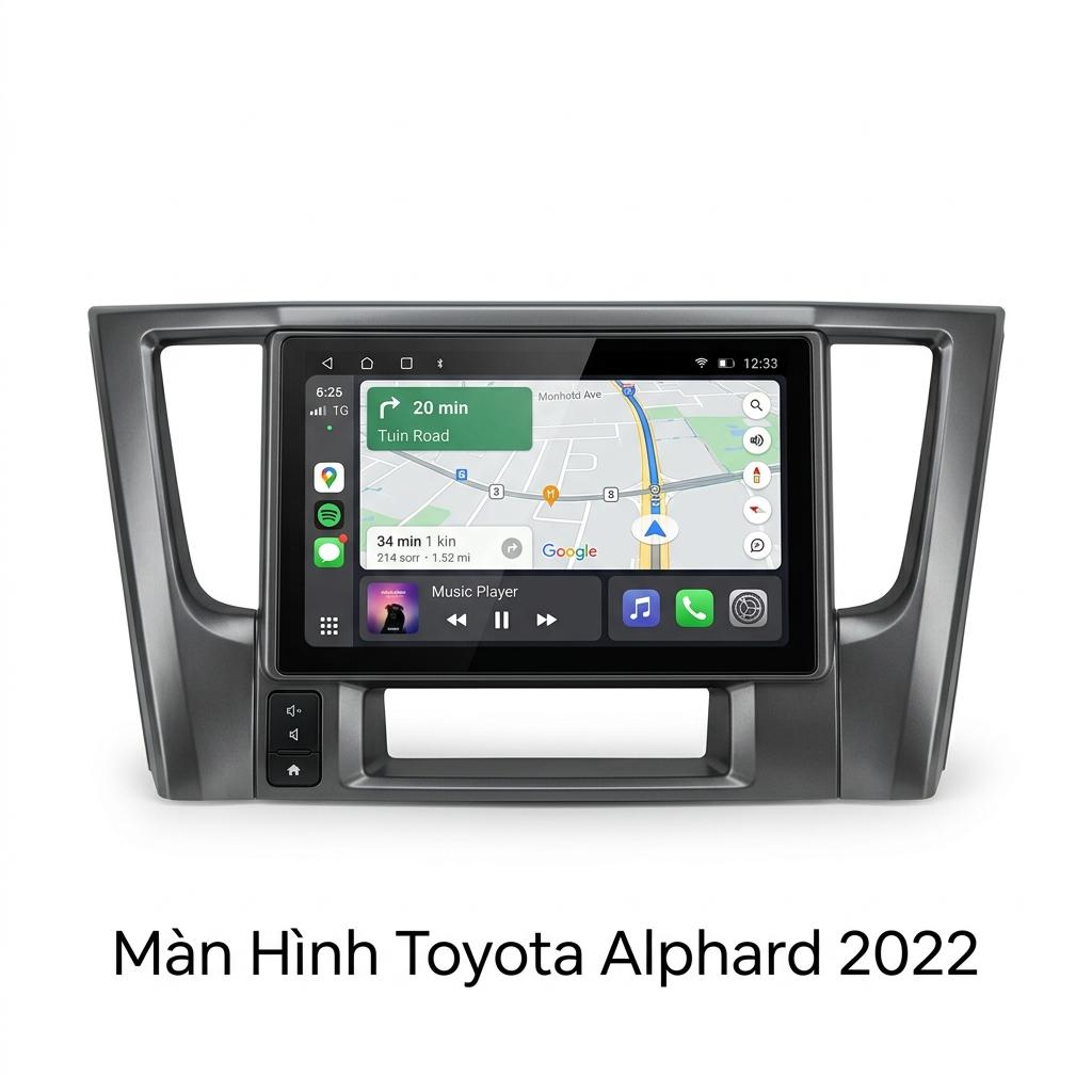 Màn Hình Toyota Alphard 2022 Lắp Đặt Tận Nơi Uy Tín Chuyên Nghiệp chính hãng