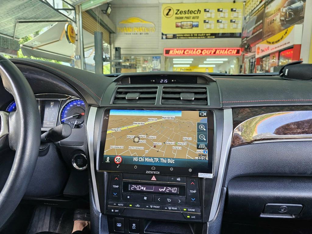 Màn Hình Toyota Camry 2017 Công Nghệ Android Thông Minh Chính Hãng chính hãng 3