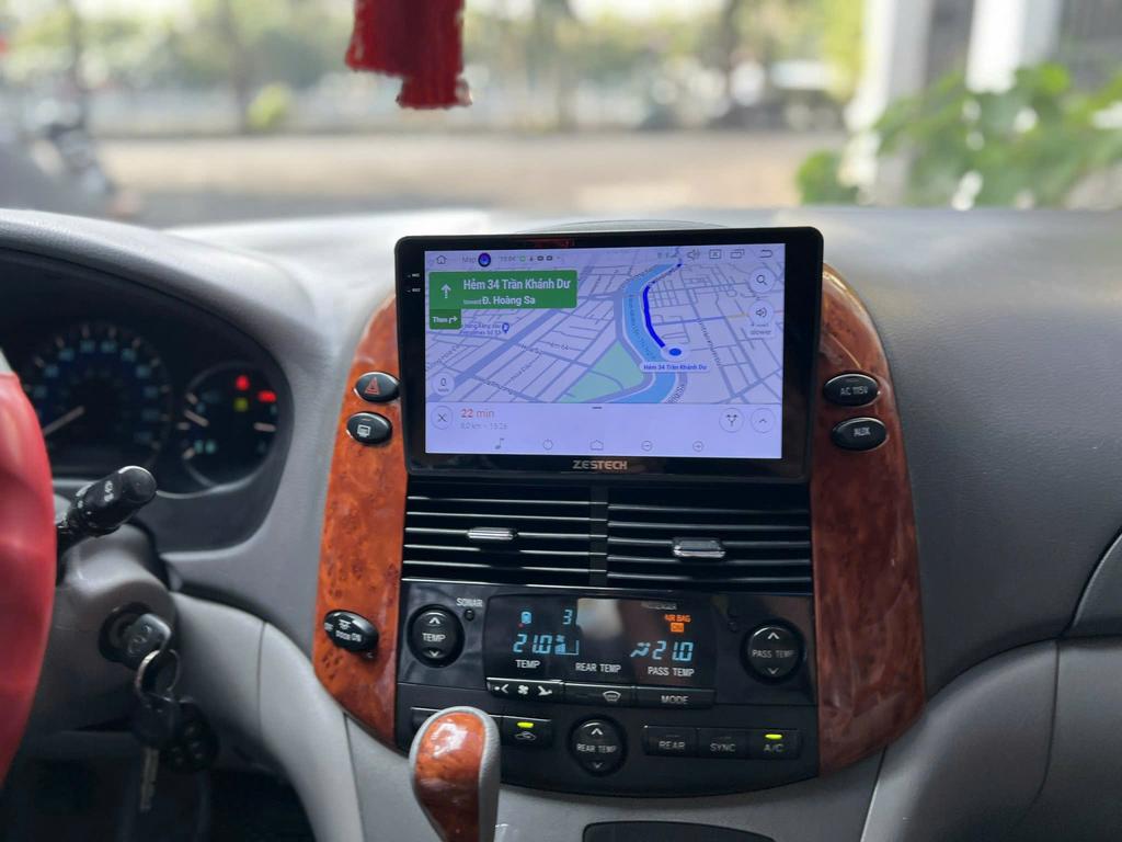 Màn Hình Toyota Sienna 2011 Android Zestech Lắp Đặt Tận Nơi Uy Tín chính hãng 2