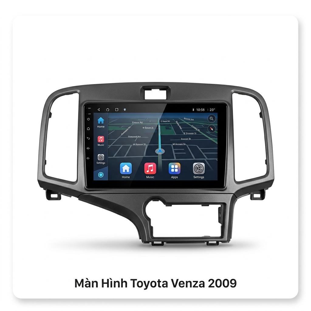 Màn Hình Toyota Venza 2009 Android Zestech Cao Cấp Lắp Đặt Tận Nơi chính hãng