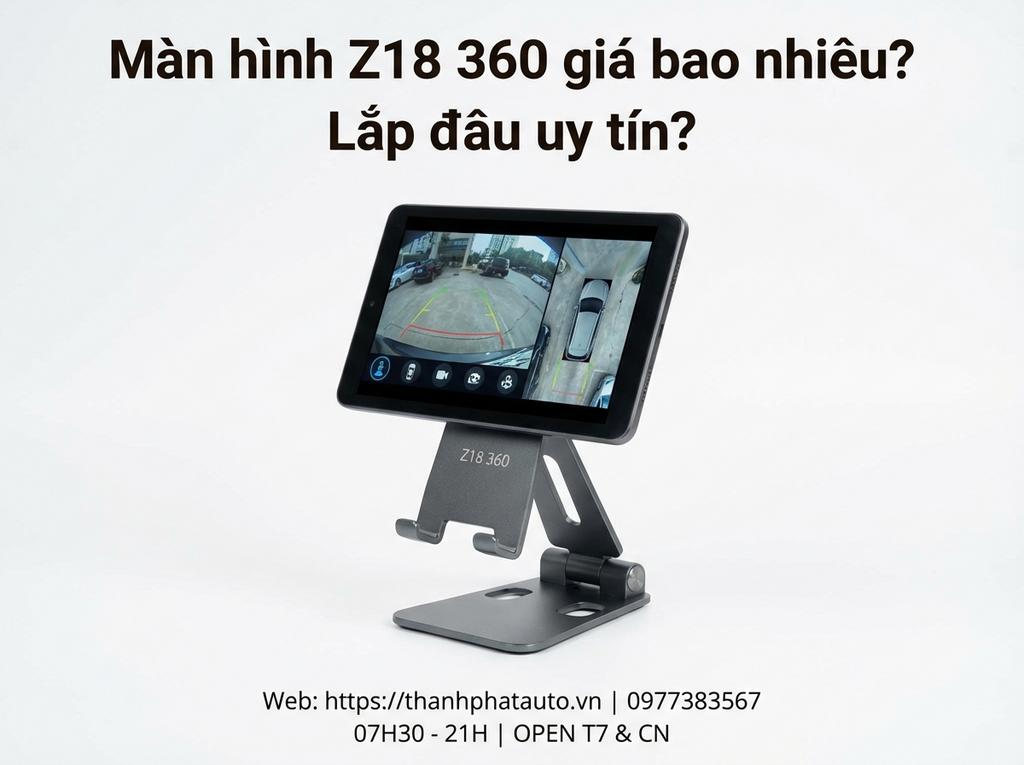 Màn hình Z18 360 giá bao nhiêu? Lắp đâu uy tín?