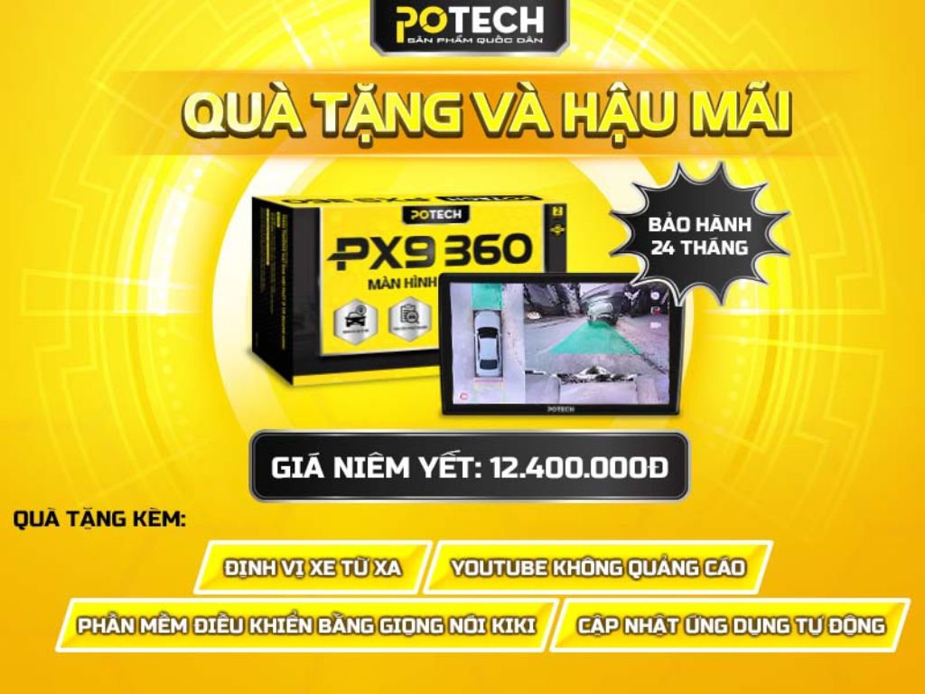 Màn hình Potech PX9 360