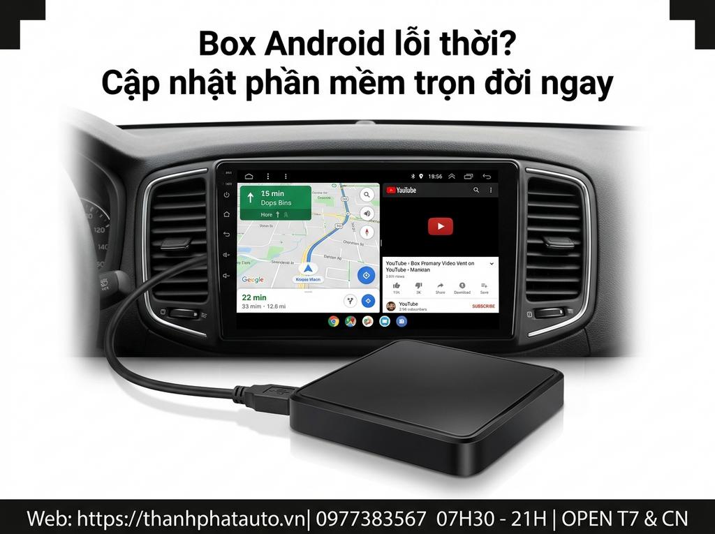 Box Android lỗi thời? Cập nhật phần mềm trọn đời ngay