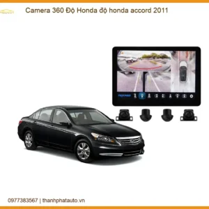 Lắp Đặt Camera 360 Độ Cho Honda Accord 2011 Chính Hãng Tại Thành Phát Auto
