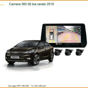 Camera 360 Độ Kia Cho Kia Cerato 2016 Chính Hãng - Lắp Đặt Chuyên Nghiệp