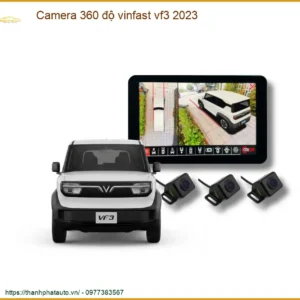 Camera 360 Độ Vinfast Vf3 2023 - Lắp Đặt Chính Hãng, Hỗ Trợ Lái Xe An Toàn