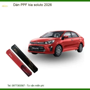Dán Ppf Kia Soluto 2026 Cao Cấp - Bảo Vệ Sơn Xe Chuyên Nghiệp