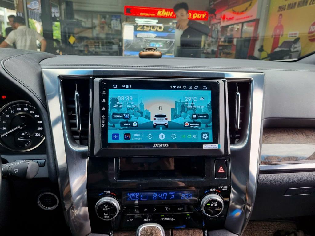 Màn Hình Android Toyota Alphard 2016 Lắp Đặt Tận Nơi Uy Tín chính hãng 1