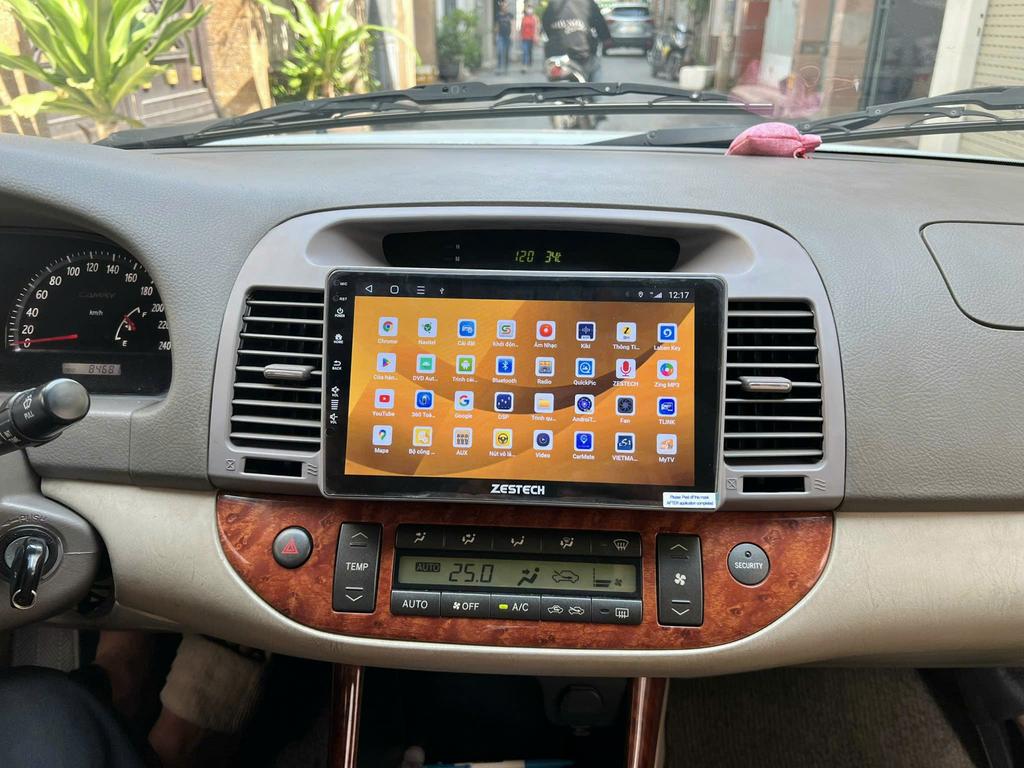 Màn Hình Android Toyota Camry 2004 Lắp Đặt Tận Nơi Uy Tín chính hãng 4