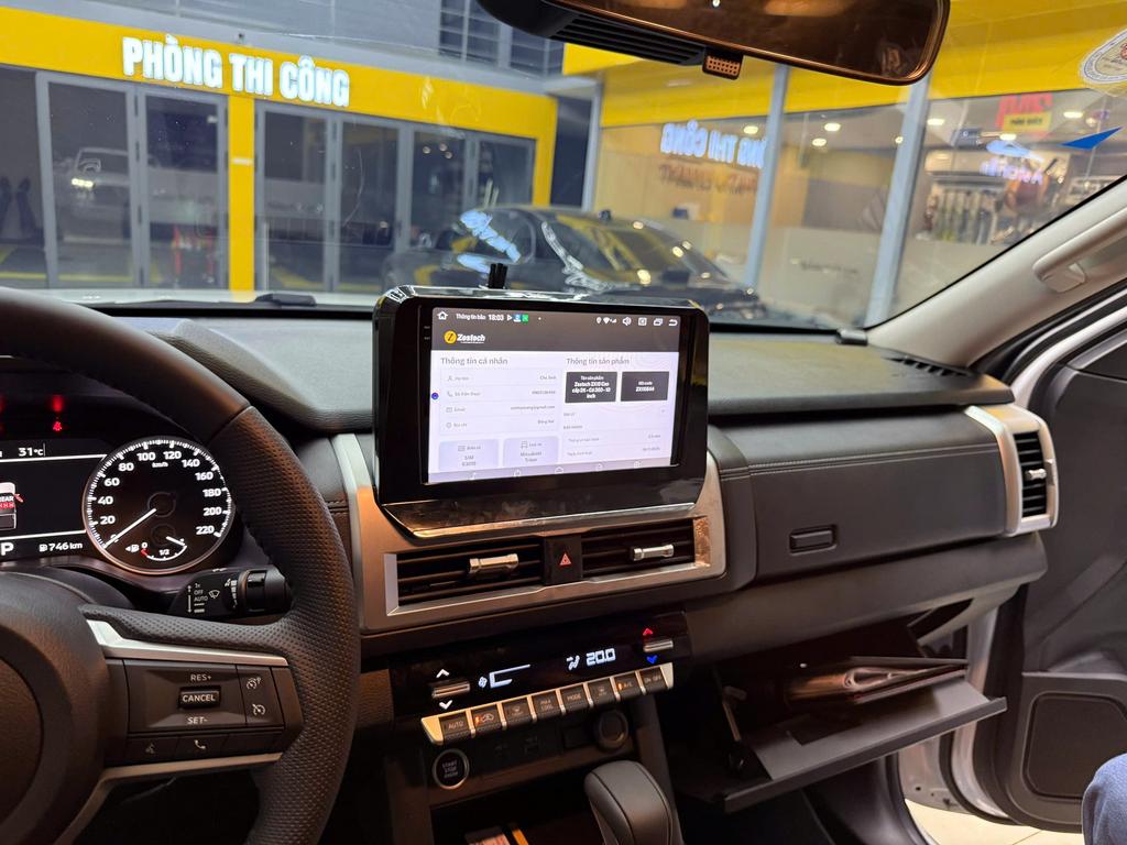 Màn Hình Mitsubishi Triton 2026 Android Chính Hãng Lắp Đặt Tận Nơi chính hãng 4