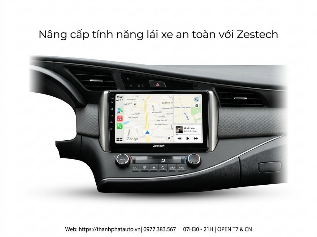 Nâng cấp tính năng lái xe an toàn với Zestech