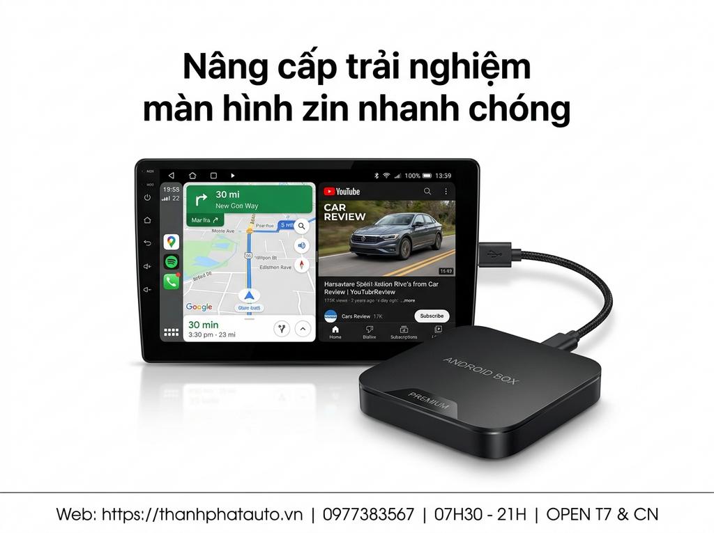 Nâng cấp trải nghiệm màn hình zin nhanh chóng