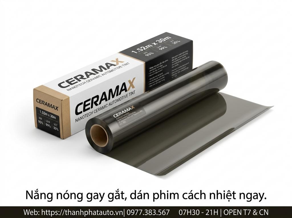Nắng nóng gay gắt, dán phim cách nhiệt ngay.