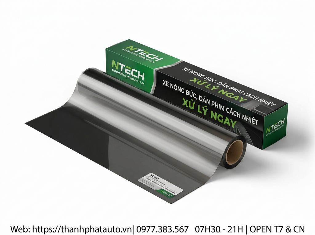 Xe nóng bức, dán phim cách nhiệt xử lý ngay
