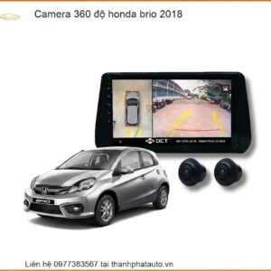 Camera 360 độ honda brio 2018