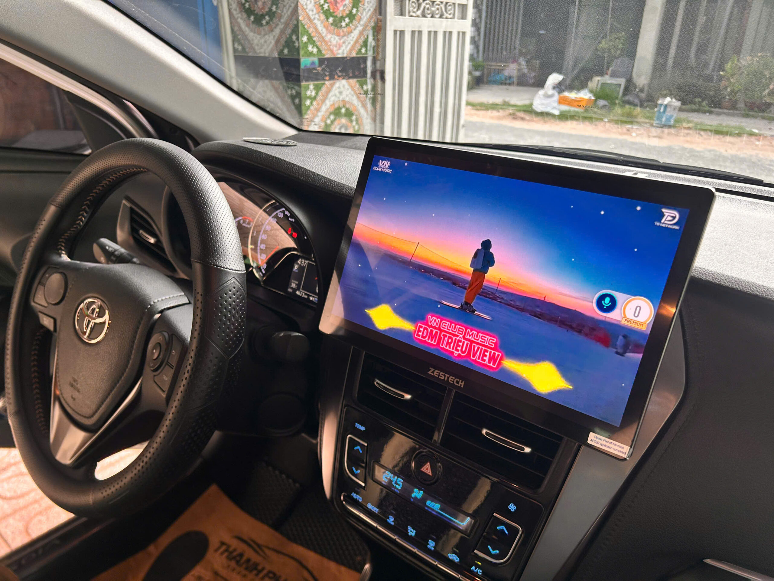 Màn Hình Zestech 13inch ADAS 360 Vios Cao Cấp