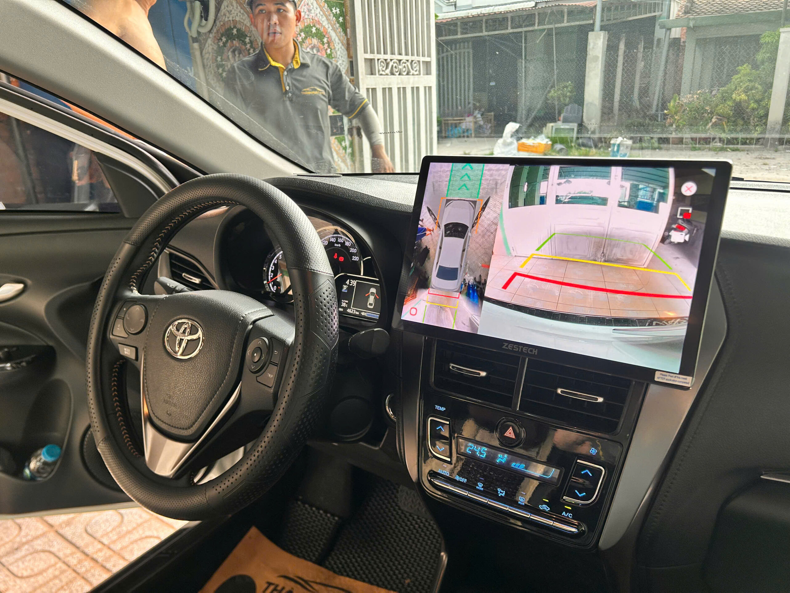 Màn Hình Zestech 13inch ADAS 360 Vios Cao Cấp