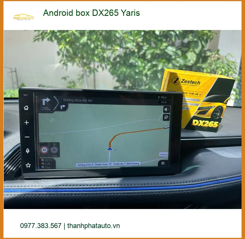 Anh Khôi nâng cấp Android box DX265 Yaris tại Quận 9, tận hưởng giải trí đỉnh cao ảnh thực tế 2