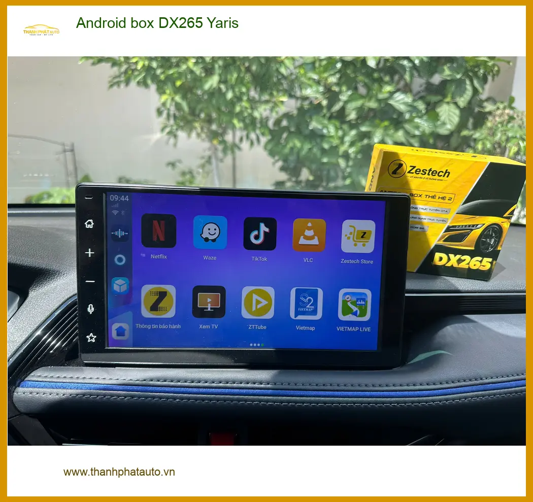 Anh Khôi nâng cấp Android box DX265 Yaris tại Quận 9, tận hưởng giải trí đỉnh cao ảnh thực tế 4