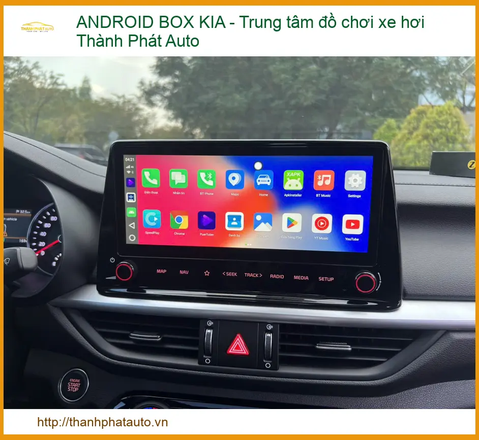 Android Box Kia: Biến Màn Hình Zin Thành Trung Tâm Giải Trí Thông Minh