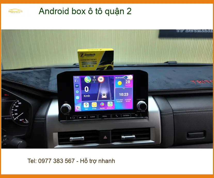 Địa Chỉ Lắp Đặt Màn Hình Android Ô Tô Tại Quận 2 - Lắp Đặt Uy Tín TPHCM ảnh thực tế 2