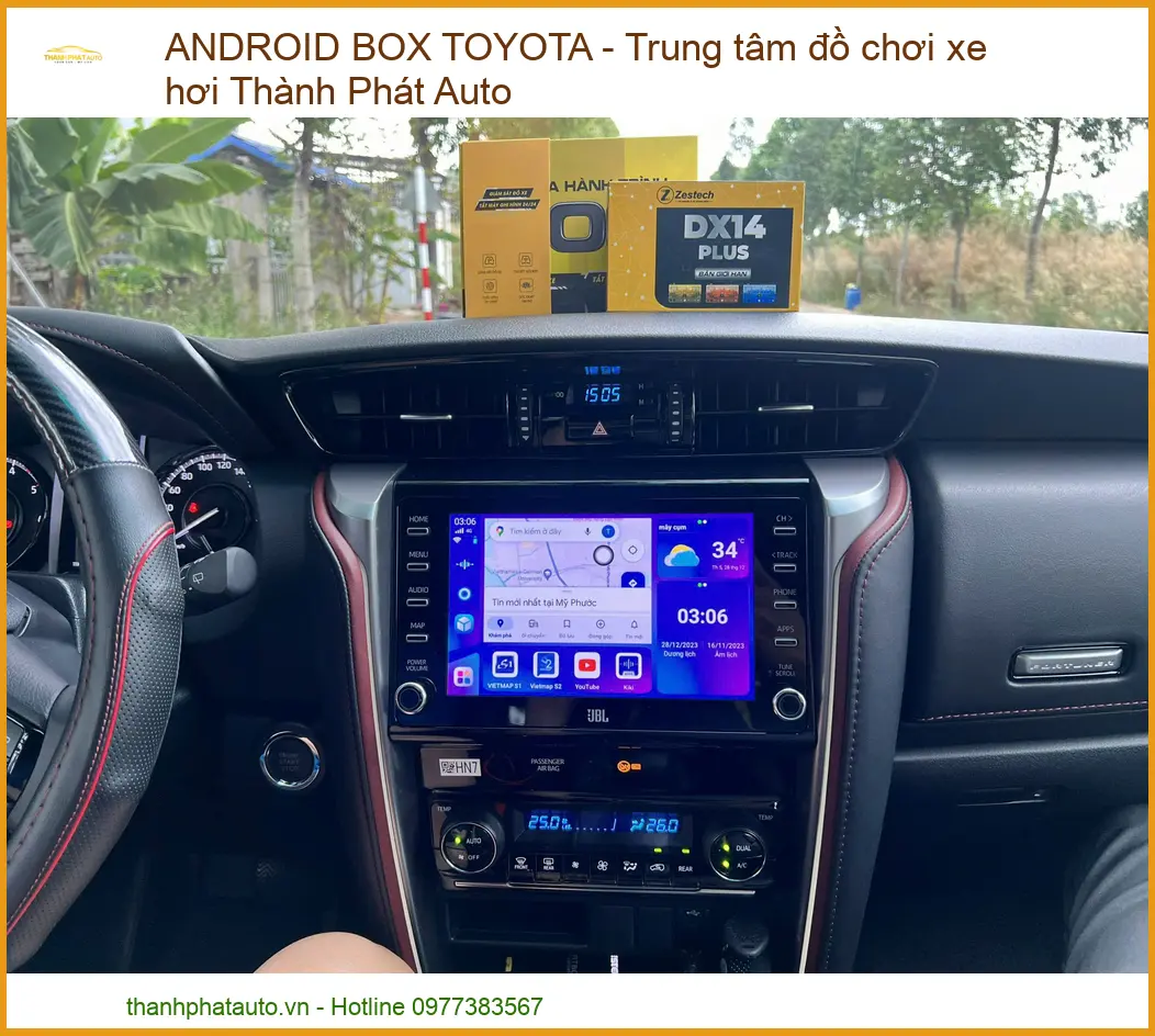 Android Box Toyota: Nâng Tầm Trải Nghiệm Lái Xe Cùng Thành Phát Auto