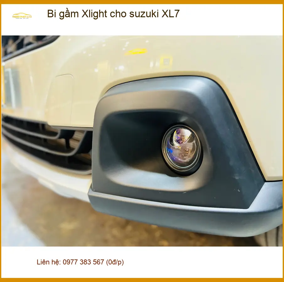 Anh Quang độ Bi gầm Xlight cho Suzuki XL7 vì đèn zin yếu ở Thủ Đức. ảnh thực tế 3