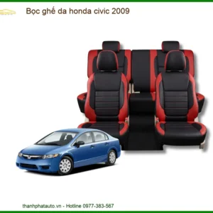 Dịch Vụ Bọc Ghế Da Honda Civic 2009 - Địa Chỉ Lắp Đặt Ghế Da Uy Tín TPHCM
