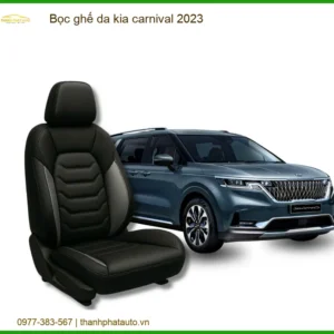 Bọc Ghế Da Kia Carnival 2023 - Nâng Cấp Nội Thất Cao Cấp Tại Thành Phát Auto