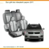 Bọc Ghế Da Mitsubishi Pajero 2011 - Trung Tâm Lắp Đặt Chính Hãng TPHCM