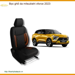 Bọc ghế da Mitsubishi Xforce 2023 - Trung Tâm Lắp Đặt Uy Tín TPHCM