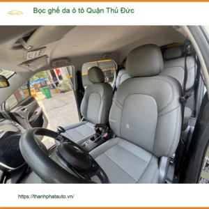 Dịch Vụ Thi Công Bọc Ghế Da Ô Tô Tại Quận Thủ Đức - Thi Công Chuyên Nghiệp