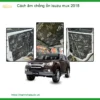 Cách âm chống ồn Isuzu MUX 2018 - Địa Chỉ Lắp Đặt Uy Tín TPHCM