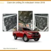 Cách Âm Chống Ồn Mitsubishi Triton 2018 - Địa Chỉ Lắp Đặt Uy Tín TPHCM