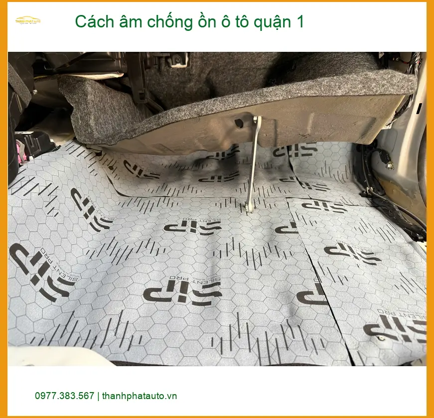Trung Tâm Cách Âm Chống Ồn Ô Tô Tại Quận 1 - Thi Công Chuyên Nghiệp