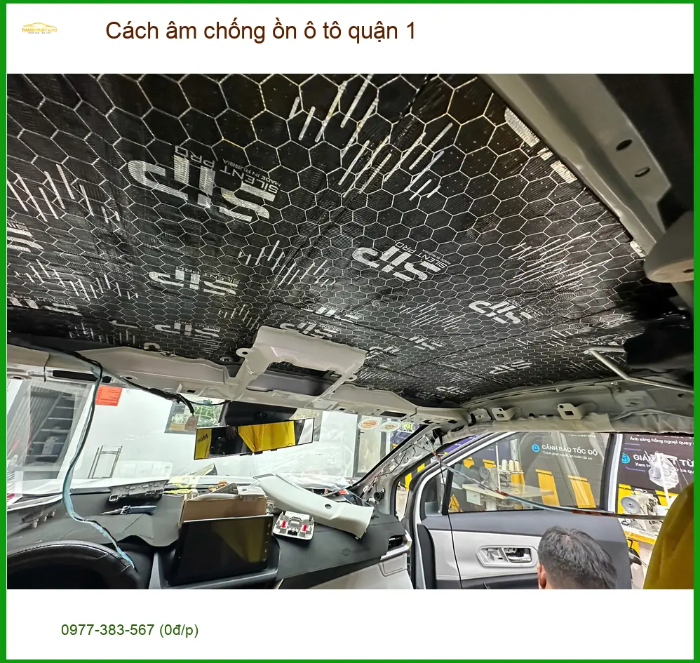 Trung Tâm Cách Âm Chống Ồn Ô Tô Tại Quận 1 - Thi Công Chuyên Nghiệp ảnh thực tế 3