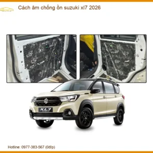 Cách âm chống ồn chuyên nghiệp Suzuki XL7 - Địa Chỉ Lắp Đặt Uy Tín TPHCM