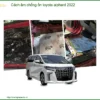 Cách Âm Chống Ồn Toyota Alphard 2022 - Trung Tâm Thi Công Uy Tín TPHCM