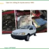 Cách Âm Chống Ồn Toyota Sienna 1990 - Trung Tâm Lắp Đặt Chính Hãng TPHCM