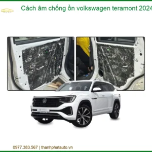 Cách âm chống ồn Volkswagen Teramont 2024 - Trung Tâm Lắp Đặt Uy Tín TPHCM
