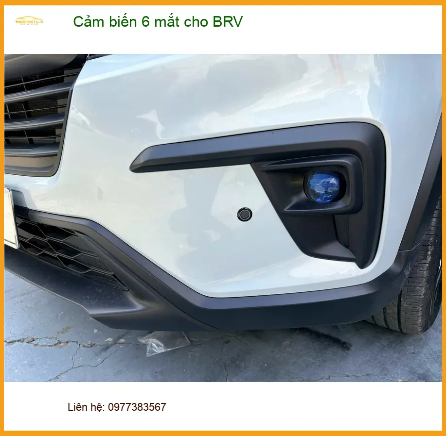 Anh Long lắp Cảm biến 6 mắt cho Honda BRV tại Quận 2 để đảm bảo an toàn tối đa ảnh thực tế 5