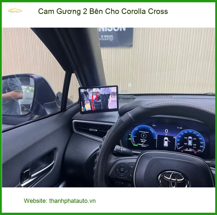 Anh Nam lắp cam gương 2 bên cho Corolla Cross tại Quận Huyện Cần Giờ ảnh thực tế 4