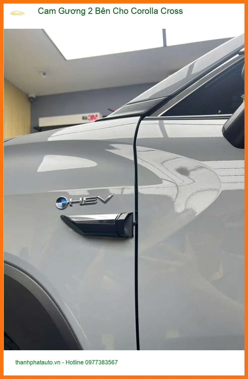 Anh Minh lắp Cam Gương 2 Bên cho Toyota Corolla Cross ở Hóc Môn ảnh thực tế 4