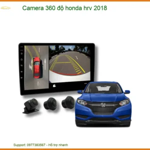 Camera 360 Độ Honda Hrv 2018 Chính Hãng - Giải Pháp An Toàn Toàn Diện