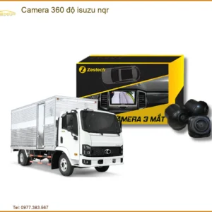 Bộ Camera 360 độ cho xe tải Isuzu NQR - Địa Chỉ Lắp Đặt Uy Tín TPHCM