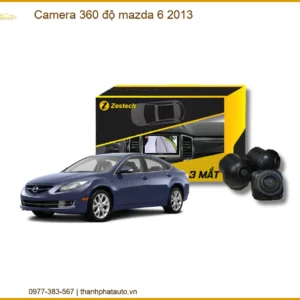 Camera 360 Độ Mazda 6 2013 Chính Hãng - Giải Pháp Hỗ Trợ Lái Xe An Toàn