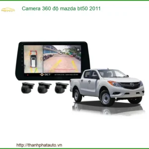 Lắp Đặt Camera 360 Độ Mazda Cho Xe Mazda Bt50 2011 Tại Thành Phát Auto