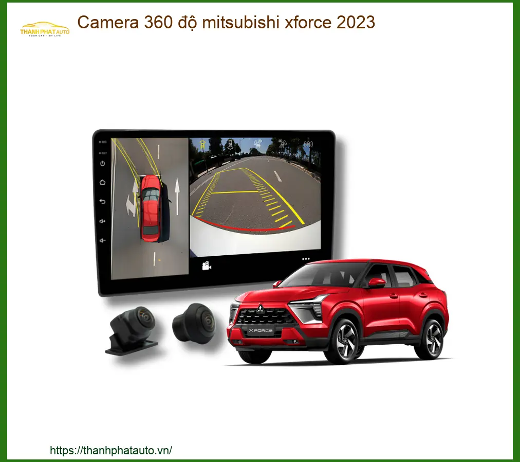 Camera 360 độ Mitsubishi Xforce 2023 - Địa Chỉ Lắp Đặt Uy Tín TPHCM